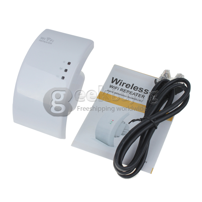 300M 2dBi Antennas 802.11 Wifi Wireless-N Repeater Network Router Range Expander----US Plug