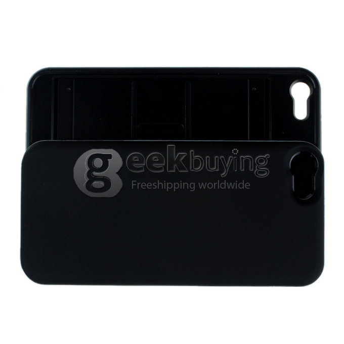 New Sliding Wireless Keyboard Hardshell Case Cover for iPhone 5S 5 - Black