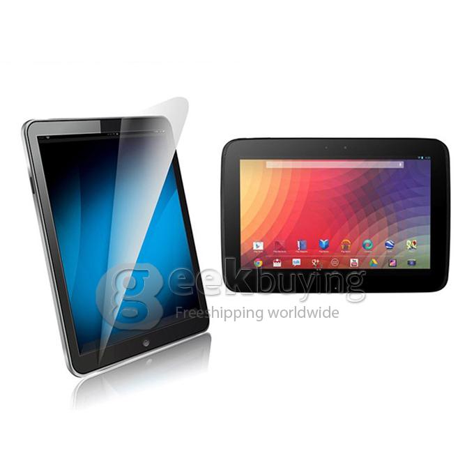 New Clear Google Nexus 10 Tablet Screen Protector Film Shield