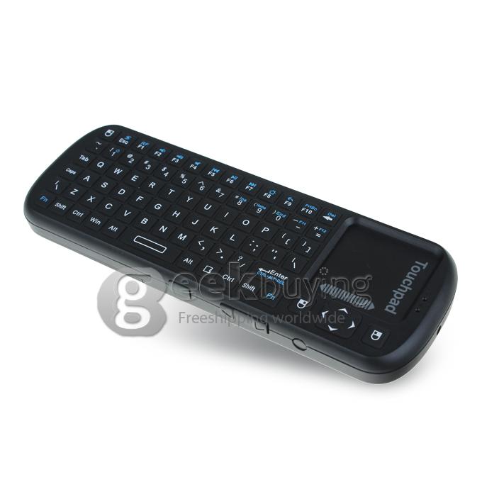 IPazzPort KP-810-19 2.4G Mini Wireless Keyboard with Touchpad and LED light Flymouse For Tablet Mini PC TV Box