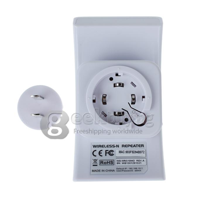 New Wireless-N WiFi Repeater Router Range Expander Extender for WLAN Network AP Encryption