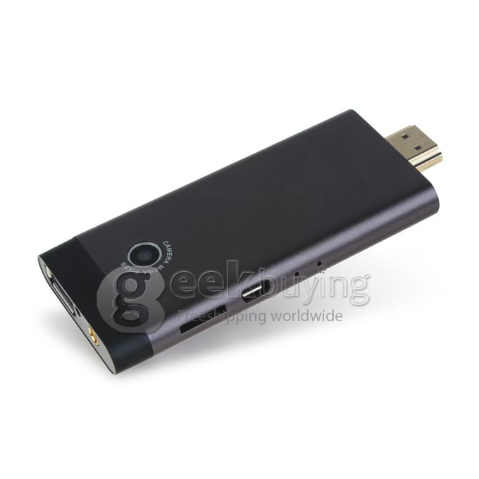 B13 Mini PC TV Dongle RK3066 Dual core 1G/8G Bluetooth WiFi Antenna Build-in 2.0MP Camera With AV Port HDMI brown