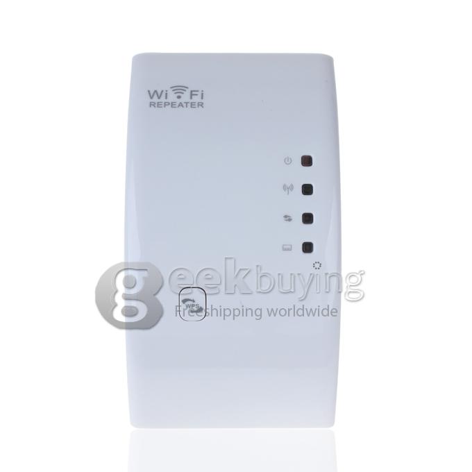 New Wireless-N WiFi Repeater Router Range Expander Extender for WLAN Network AP Encryption