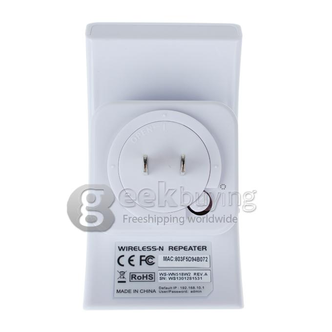 New Wireless-N WiFi Repeater Router Range Expander Extender for WLAN Network AP Encryption