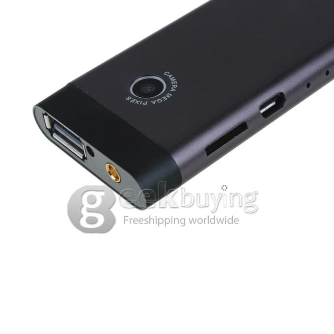 B13 Mini PC TV Dongle RK3066 Dual core 1G/8G Bluetooth WiFi Antenna Build-in 2.0MP Camera With AV Port HDMI brown