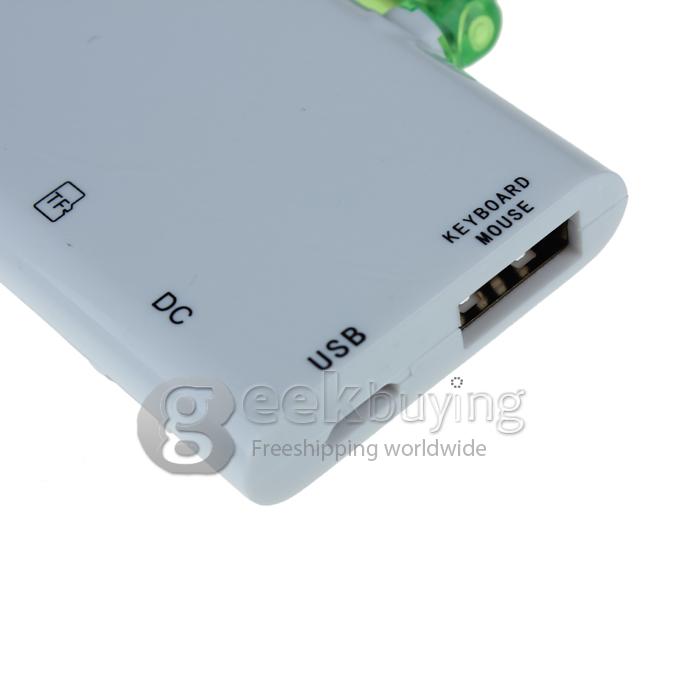 1080P HD CX-803 Mini TV dongle Android 4.1.2 Google TV Box Dual Core RK3066 1G/8G WHITE