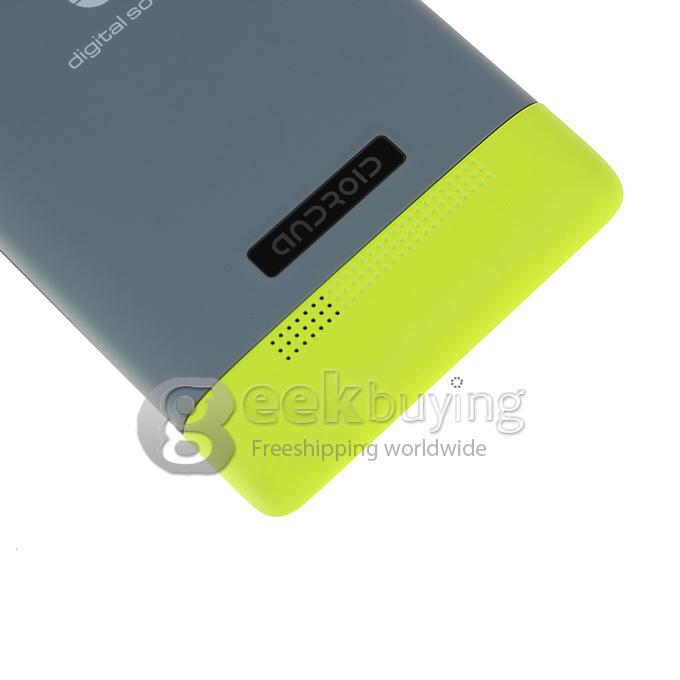 Cubot C9 4.0 inch WVGA Capacitive Screen Smartphone MTK6515 1GHz CPU Dual SIM Android 2.3 OS Yellow 