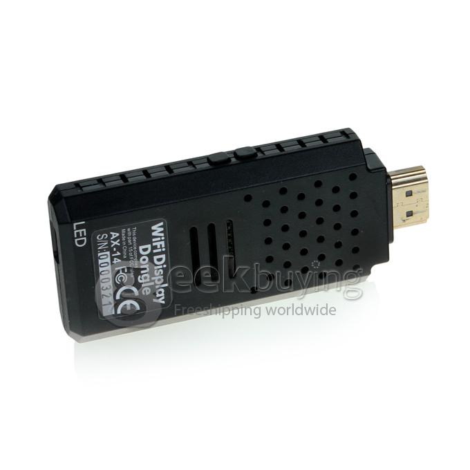 Full HD 1080P WiFi Display Dongle AX-14 HDMI Wireless Route Support DLNA / Miracast