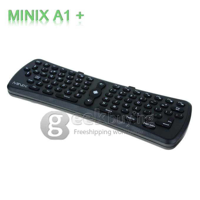 MINIX A1+ 2.4GHz wireless air mouse Integrated with both G-senor and 6 axis Gyro-sensor