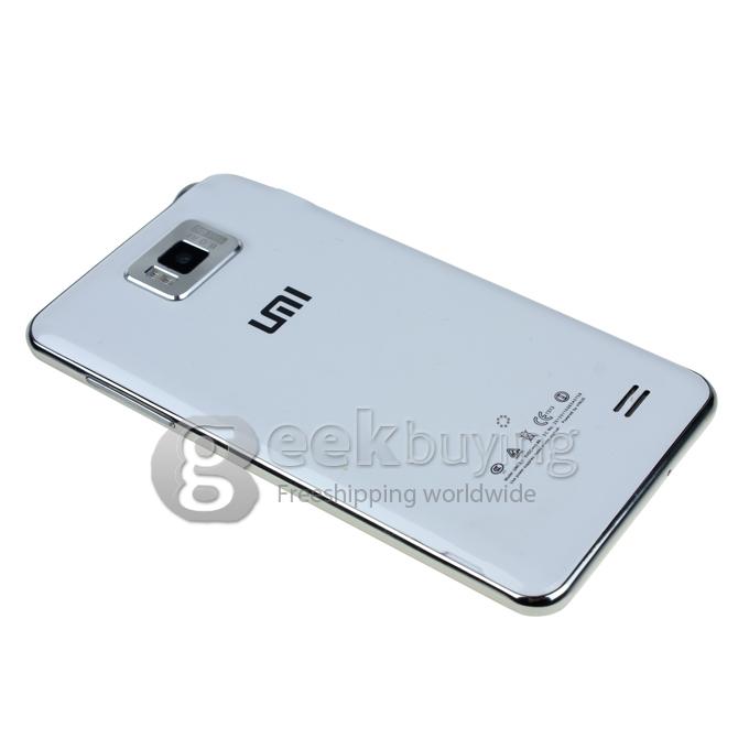 UMI X1S 4.5 Inch IPS Gorilla Glass Screen MTK6589 Quad Core Smart phone 1G RAM+4GB ROM Android 4.2 OS with Dual Camera-White