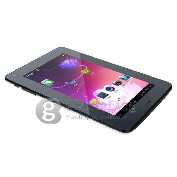 T13 7 inch Allwinner A13 Phone Call Function 512M 4G ROM Dual Camera White 