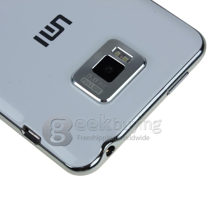 UMI X1S 4.5 Inch IPS Gorilla Glass Screen MTK6589 Quad Core Smart phone 1G RAM+4GB ROM Android 4.2 OS with Dual Camera-White
