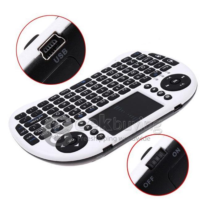 RT-MWK08  Multi-media Remote Control and Touchpad Function Handheld Keyboard