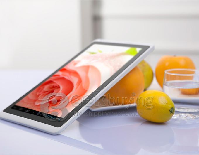 Ramos W27Pro 10.1 inch Android 4.1 Quad Core Tablet PC Actions ATM7029 1.2GHz 1024*600 1G RAM 16G White