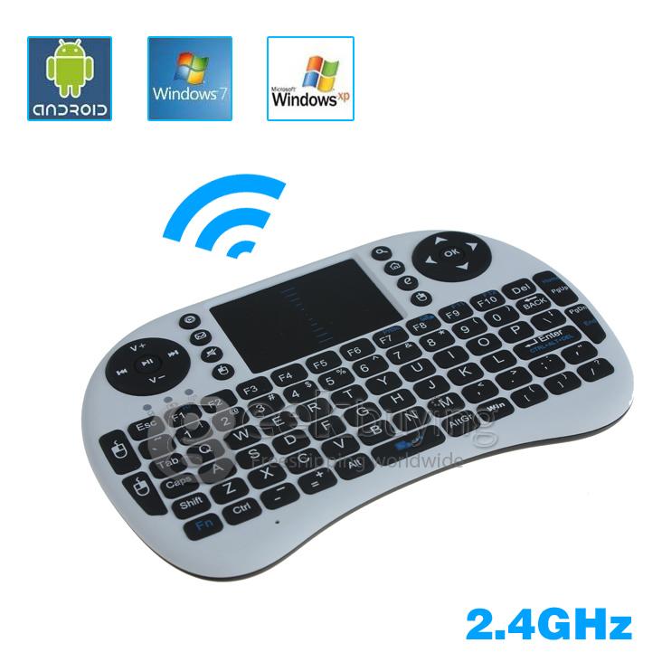 RT-MWK08  Multi-media Remote Control and Touchpad Function Handheld Keyboard