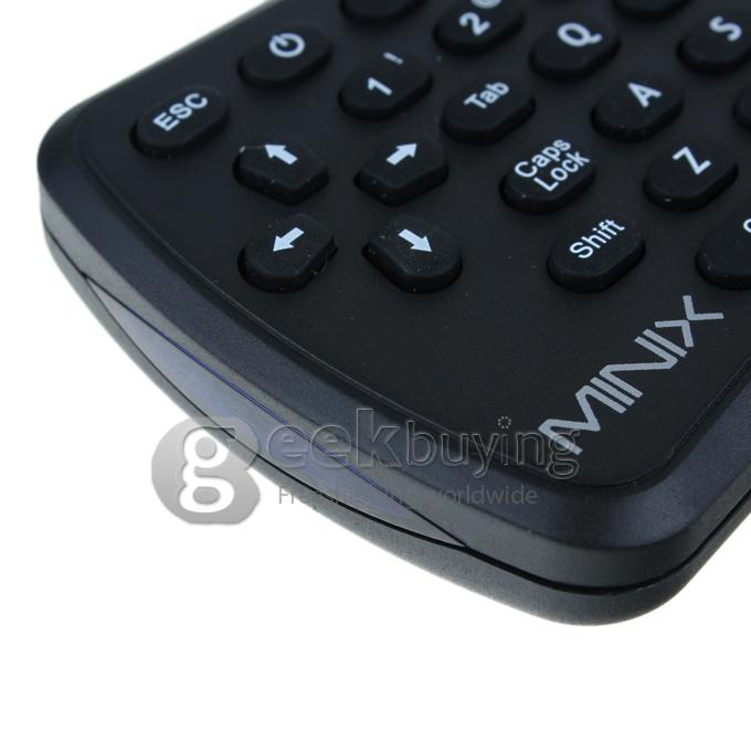 MINIX A1+ 2.4GHz wireless air mouse Integrated with both G-senor and 6 axis Gyro-sensor