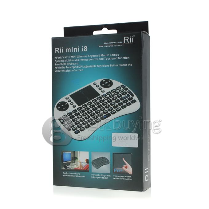 RT-MWK08  Multi-media Remote Control and Touchpad Function Handheld Keyboard