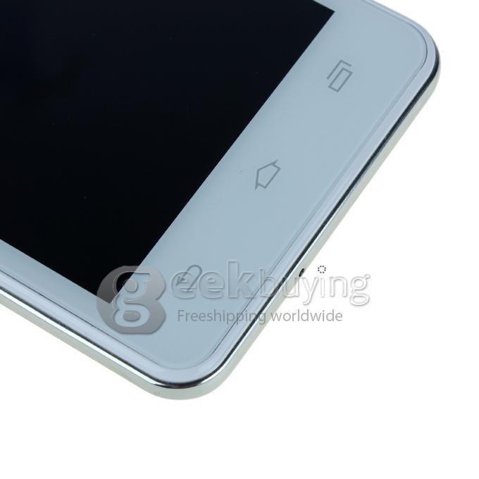 UMI X1S 4.5 Inch IPS Gorilla Glass Screen MTK6589 Quad Core Smart phone 1G RAM+4GB ROM Android 4.2 OS with Dual Camera-White