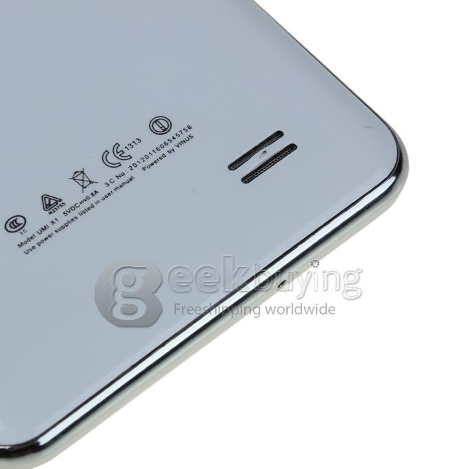 UMI X1S 4.5 Inch IPS Gorilla Glass Screen MTK6589 Quad Core Smart phone 1G RAM+4GB ROM Android 4.2 OS with Dual Camera-White