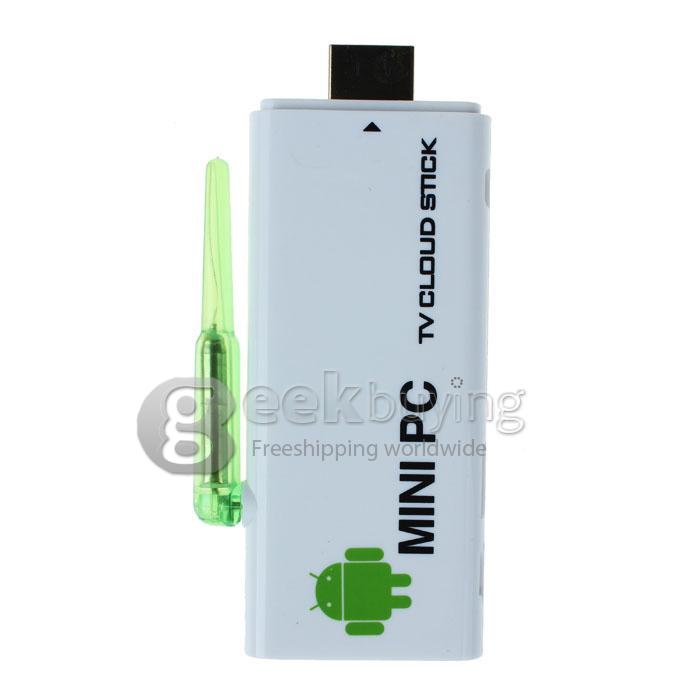 US Plug CX-803 II Android 4.1 Google TV Box Dual core Rk3066 2G RAM 8G w/ Bluetooth HDMI external Antenna White