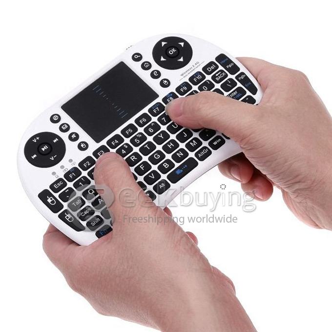 RT-MWK08  Multi-media Remote Control and Touchpad Function Handheld Keyboard