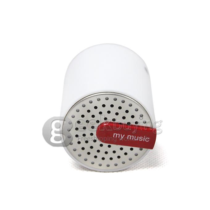 MY13 My Music Aluminium Bluetooth Mini Speaker-White