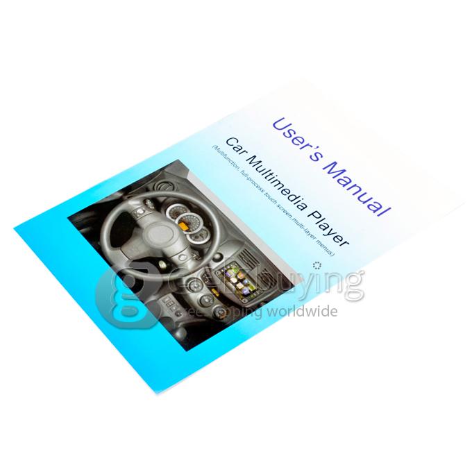 6.2 Inch 16:9 HD Digital Screen 800*480 2Din Fixed Panel Design Car DVD Player(,FM,Bluetooth,AV,TV,For IPOD,MP3)