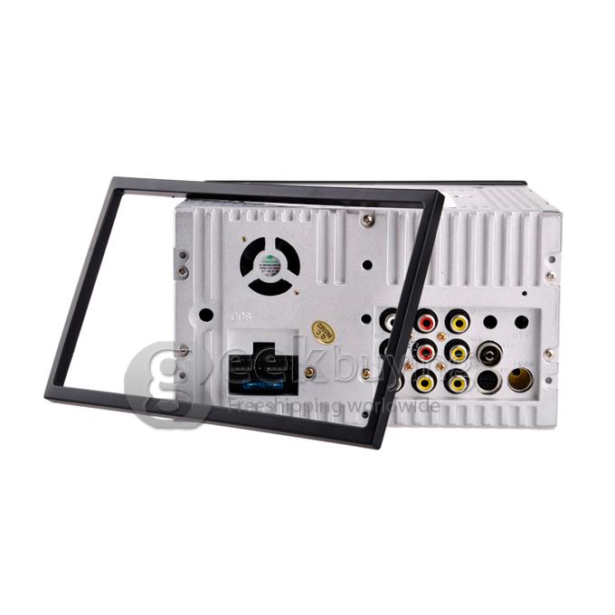 6.2 Inch 16:9 HD Digital Screen 800*480 2Din Fixed Panel Design Car DVD Player(,FM,Bluetooth,AV,TV,For IPOD,MP3)