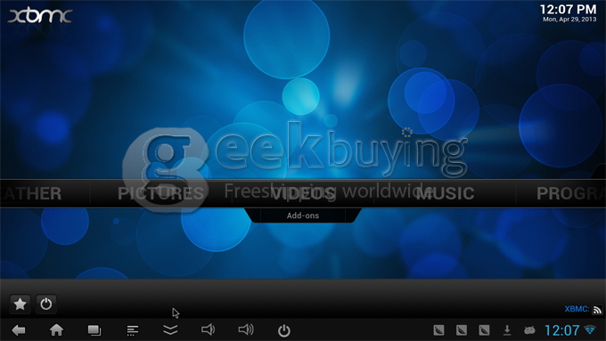 CX-919 RK3188T Quad Core ARM Cortex A9 1.4Ghz Android 4.1 Mni PC TV Box 2G/8G Bluetooth/HDMI Black