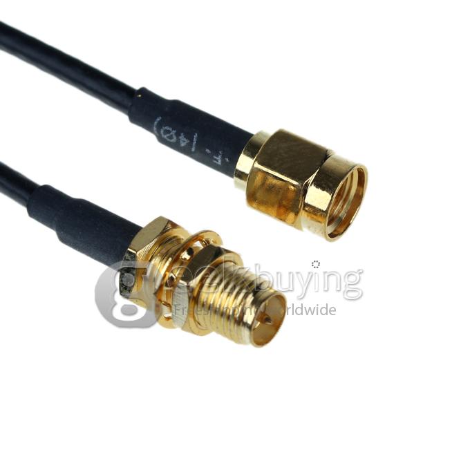6M  RP SMA Male to RP SMA Female Extension Cable Antenna 
