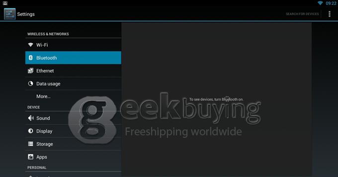 US Plug GM6 Amlogic M6 Dual Core 1.5GHz Android 4.2 Mini PC TV BOX 1G/4G AV/HDMI/RJ45 Black