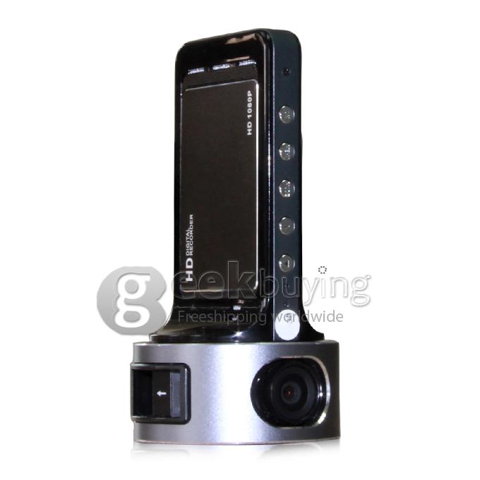 BLACKVIEW Car DVR GS7000 Full HD 1080P 30fps 2.7Inch 120 Degree Wide Angle Recorder with G-sensor Motion Detection H.264 HDMI/TV-Out- Black