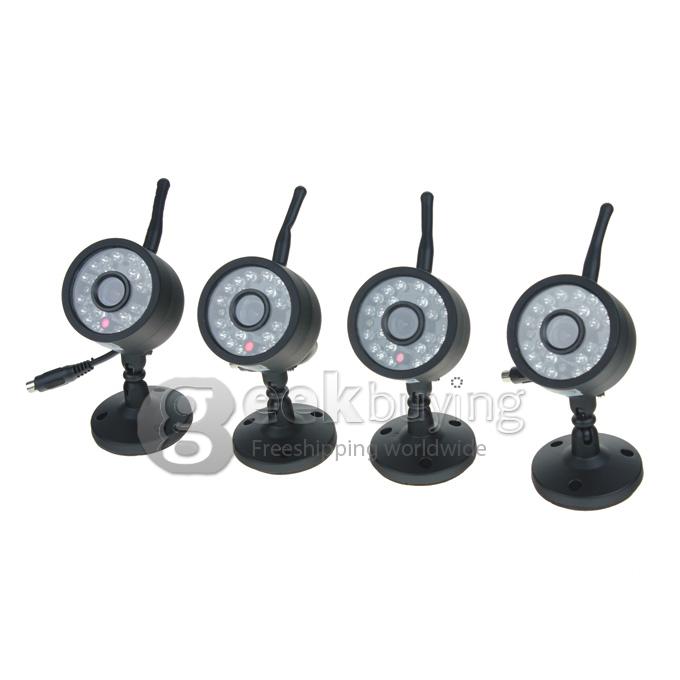 7 Inch HD LCD Screen 1CH Digital Wireless Night Vision Camera Office/Baby Monitor DVR Monitoring System