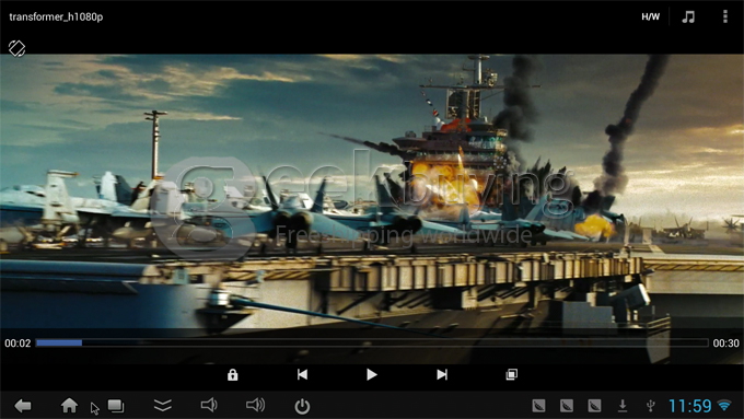 CX-919 RK3188T Quad Core ARM Cortex A9 1.4Ghz Android 4.1 Mni PC TV Box 2G/8G Bluetooth/HDMI Black