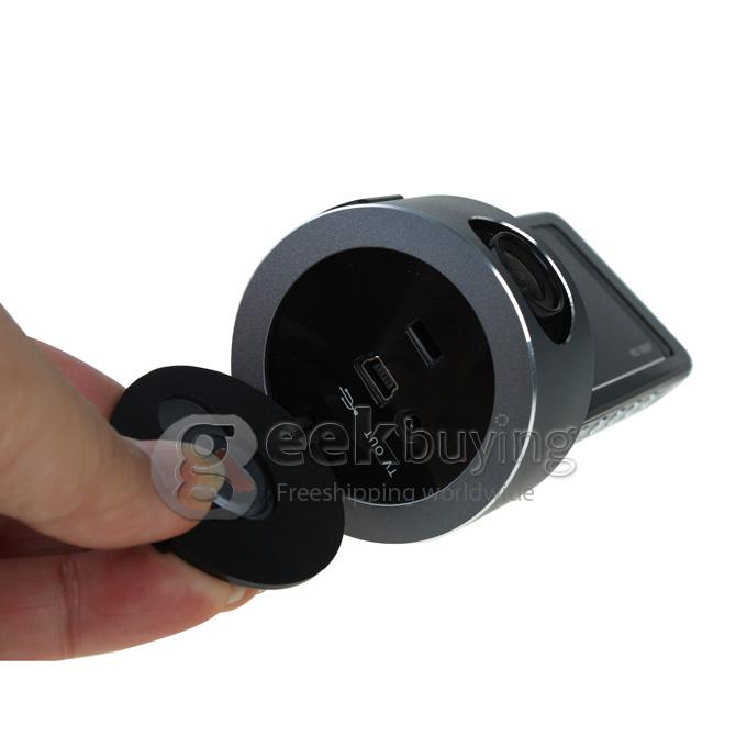 BLACKVIEW Car DVR GS7000 Full HD 1080P 30fps 2.7Inch 120 Degree Wide Angle Recorder with G-sensor Motion Detection H.264 HDMI/TV-Out- Black