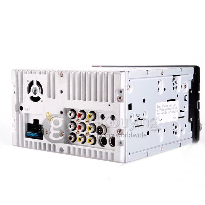 6.2 Inch 16:9 HD Digital Screen 800*480 2Din Fixed Panel Design Car DVD Player(,FM,Bluetooth,AV,TV,For IPOD,MP3)