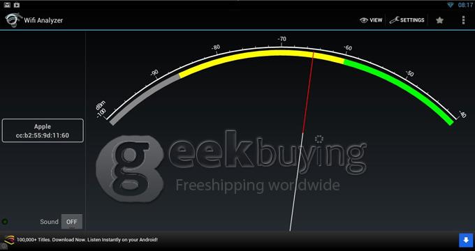 US Plug GM6 Amlogic M6 Dual Core 1.5GHz Android 4.2 Mini PC TV BOX 1G/4G AV/HDMI/RJ45 Black
