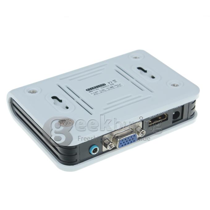 Audio VGA to HDMI Video HD HDTV Converter Box 1080P 