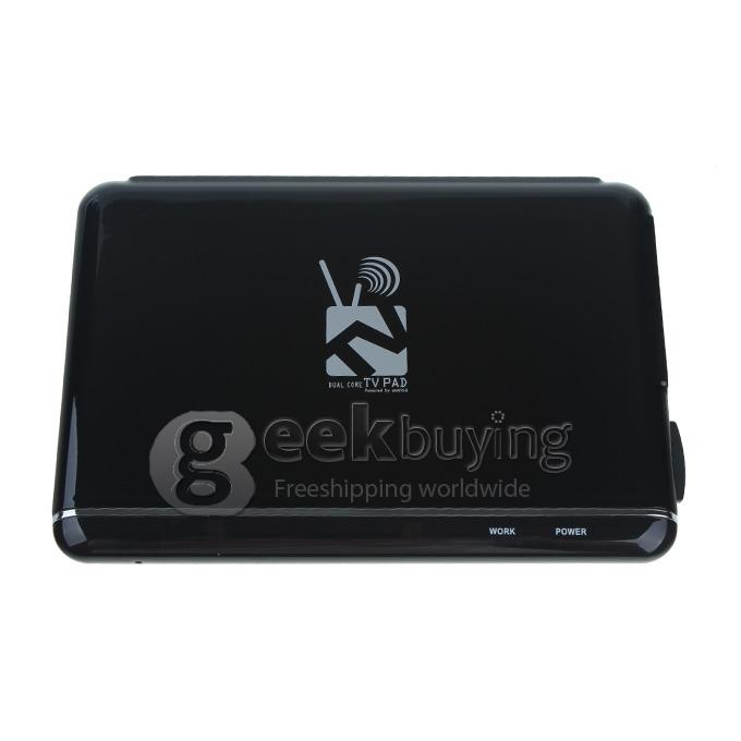 US Plug GM6 Amlogic M6 Dual Core 1.5GHz Android 4.2 Mini PC TV BOX 1G/4G AV/HDMI/RJ45 Black