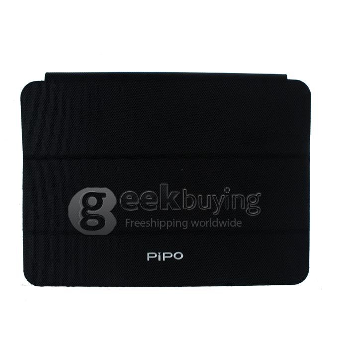 Black Leather Case Cover Skin for Pipo M9 Android 4.1 Dual Core Tablet PC