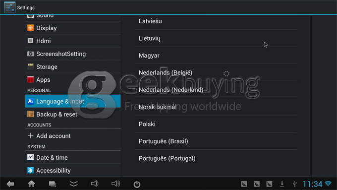 CX-919 RK3188T Quad Core ARM Cortex A9 1.4Ghz Android 4.1 Mni PC TV Box 2G/8G Bluetooth/HDMI Black