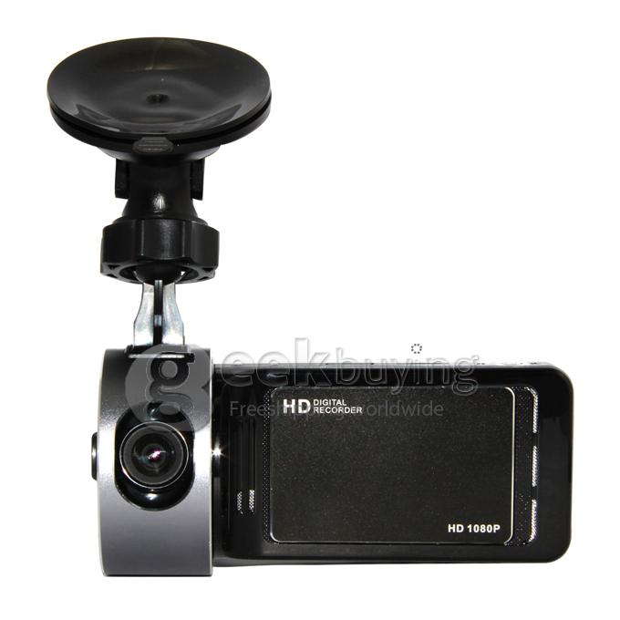 BLACKVIEW Car DVR GS7000 Full HD 1080P 30fps 2.7Inch 120 Degree Wide Angle Recorder with G-sensor Motion Detection H.264 HDMI/TV-Out- Black