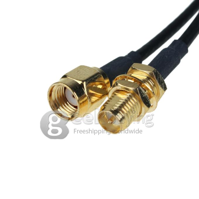 6M  RP SMA Male to RP SMA Female Extension Cable Antenna 