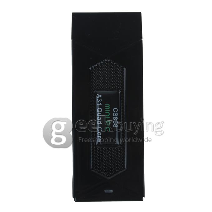 US Plug CS868 Android 4.1 MINI PC TV Box Allwinner A31 Quad-Core CPU 2G/16G HDMI Black