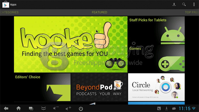 US Plug CX-803 II Android 4.1 Google TV Box Dual core Rk3066 2G RAM 8G w/ Bluetooth HDMI external Antenna White