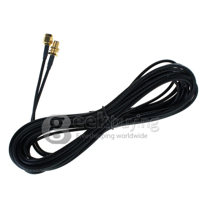 6M  RP SMA Male to RP SMA Female Extension Cable Antenna 