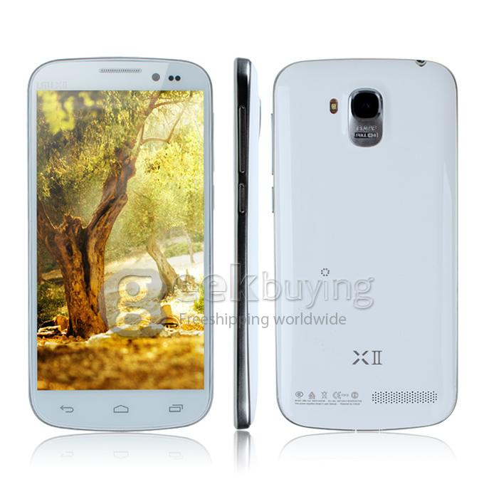 UMI X2 1GB RAM 16GB ROM 5.0 Inch MTK6589 Quad Core Smart Phone 1080P IPS Screen Android 4.2 OS 3G/GPS  White