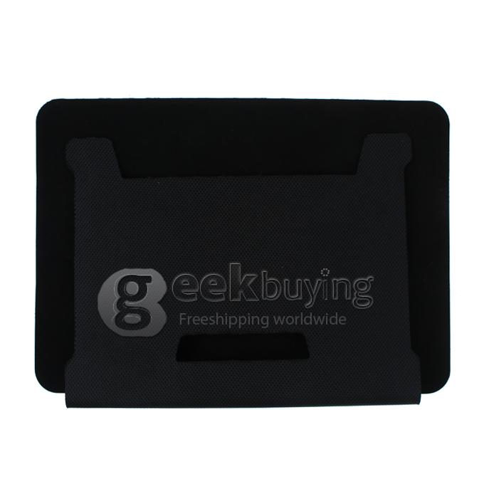 Black Leather Case Cover Skin for Pipo M9 Android 4.1 Dual Core Tablet PC