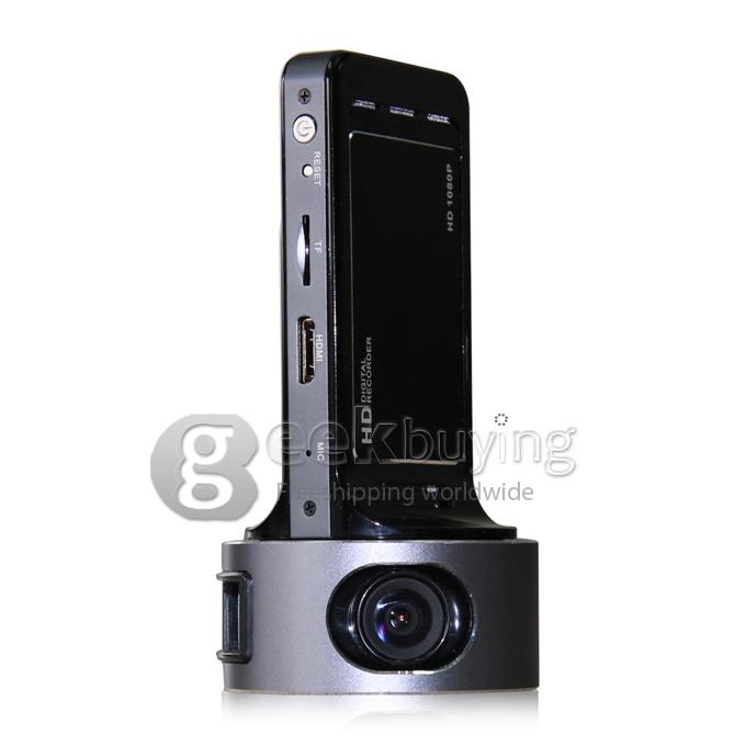 BLACKVIEW Car DVR GS7000 Full HD 1080P 30fps 2.7Inch 120 Degree Wide Angle Recorder with G-sensor Motion Detection H.264 HDMI/TV-Out- Black