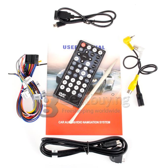 6.2 Inch 16:9 HD Digital Screen 800*480 2Din Fixed Panel Design Car DVD Player(,FM,Bluetooth,AV,TV,For IPOD,MP3)